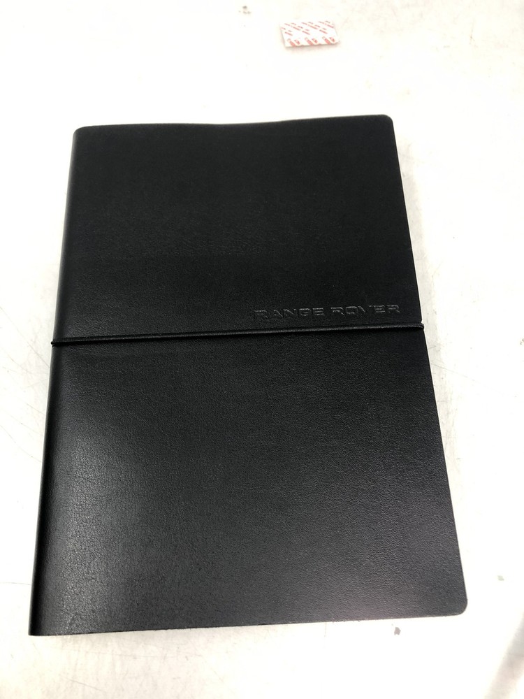 Range Rover A5 Notebook Black Made In Italy Rn141280