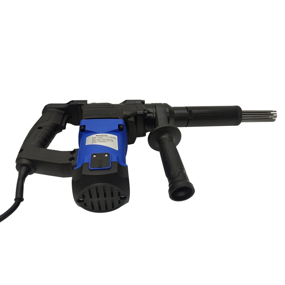 Handheld Rust Remover Electric Rust Removal Needle Scaler 110V with 100 Needles