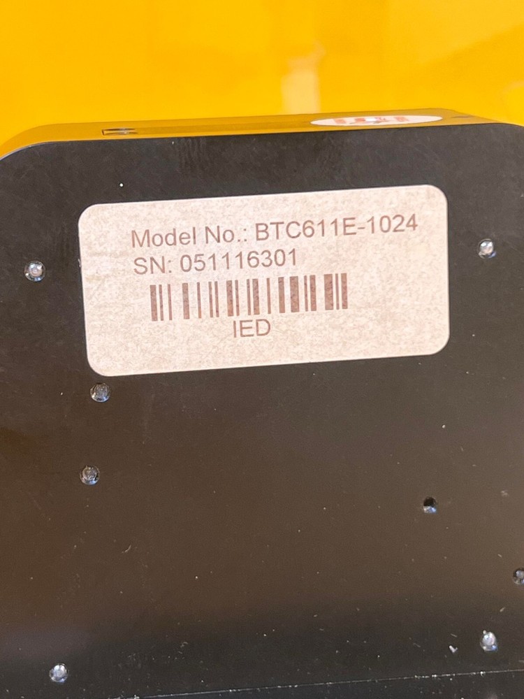 BW Tek BTC611E Spectrometer TE Cooled Back Thinned CCD