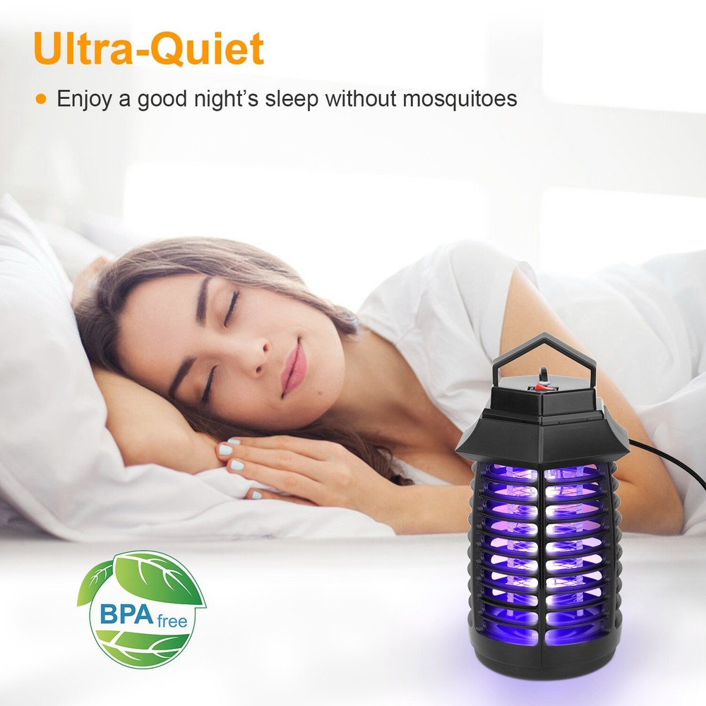 Powerful Electric Mosquito Insect Killer Zapper Light Fly Bug Trap