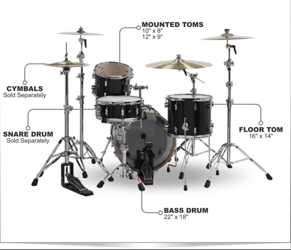 Pacific Drums Drum Set (PDCM2014ES)