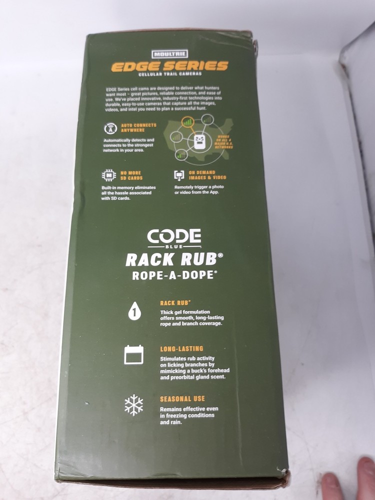 Moultrie Edge 2 Cellular Trail Camera Scout-N-Scrape Kit