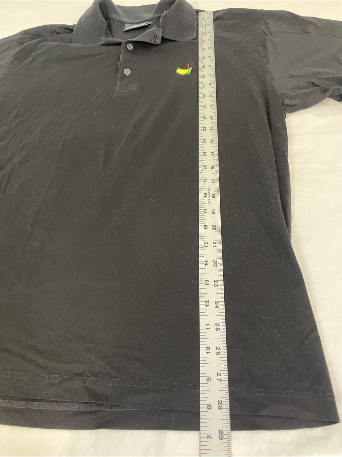 Clubhouse Collection Masters Golf Black Polo Shirt Men's L