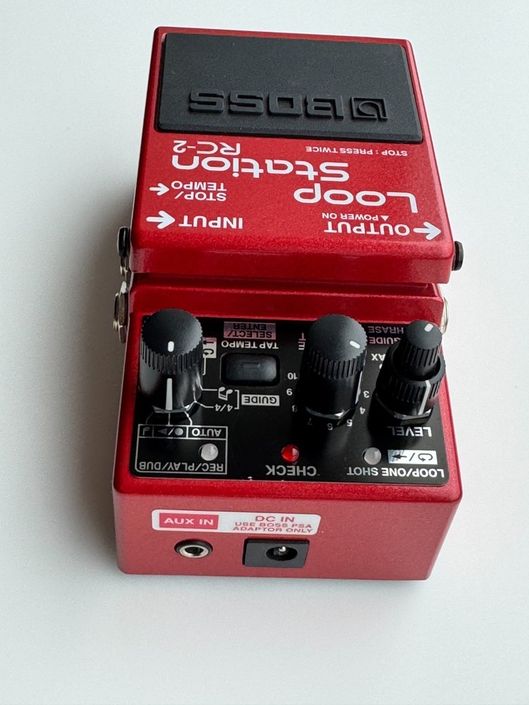 BOSS RC-2 Loop Station Effects Looper Pedal Loopstation RC2 w/ box & manual