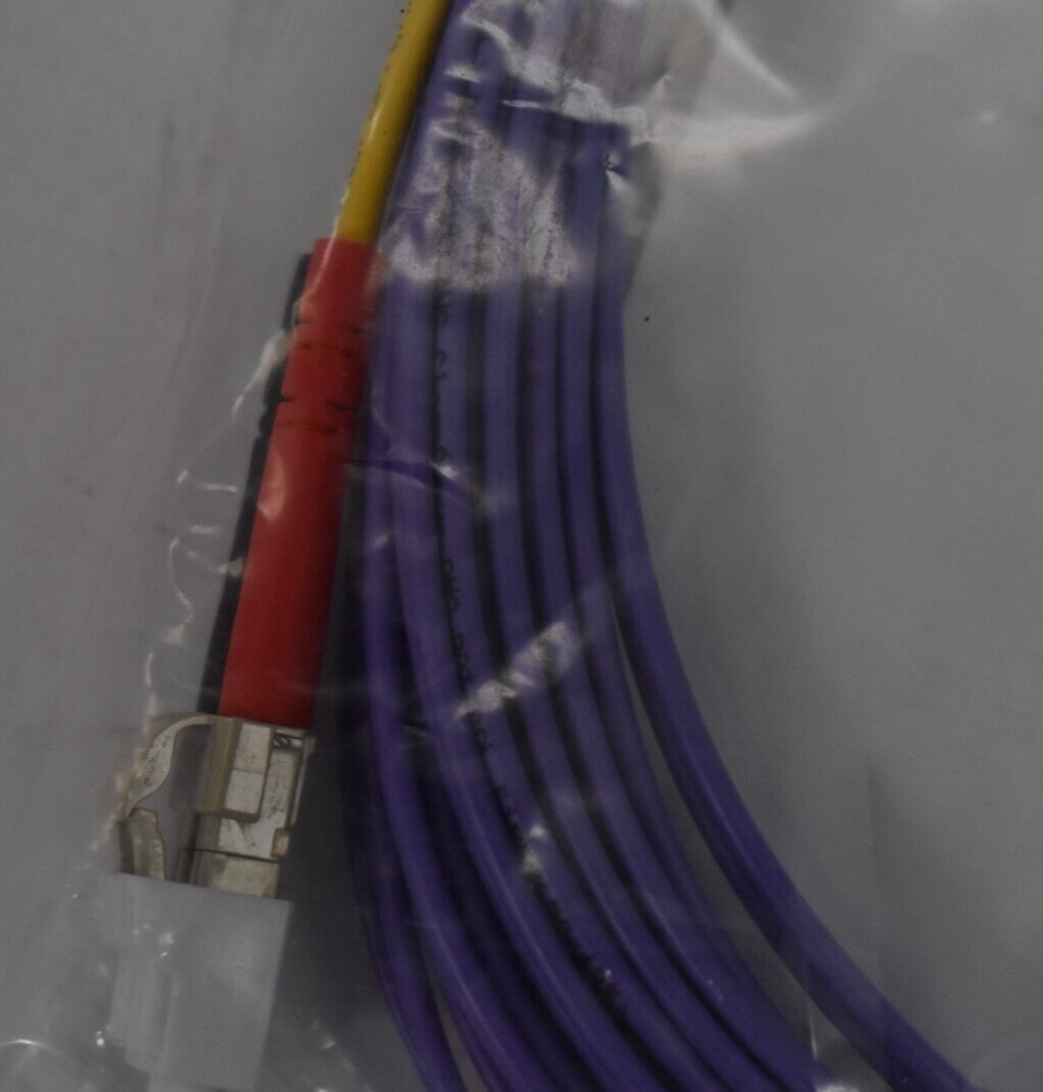 Black Box 10 Gig MM FO Patch Cable Duplex Fiber Riser Cable Violet LCLC-7MT