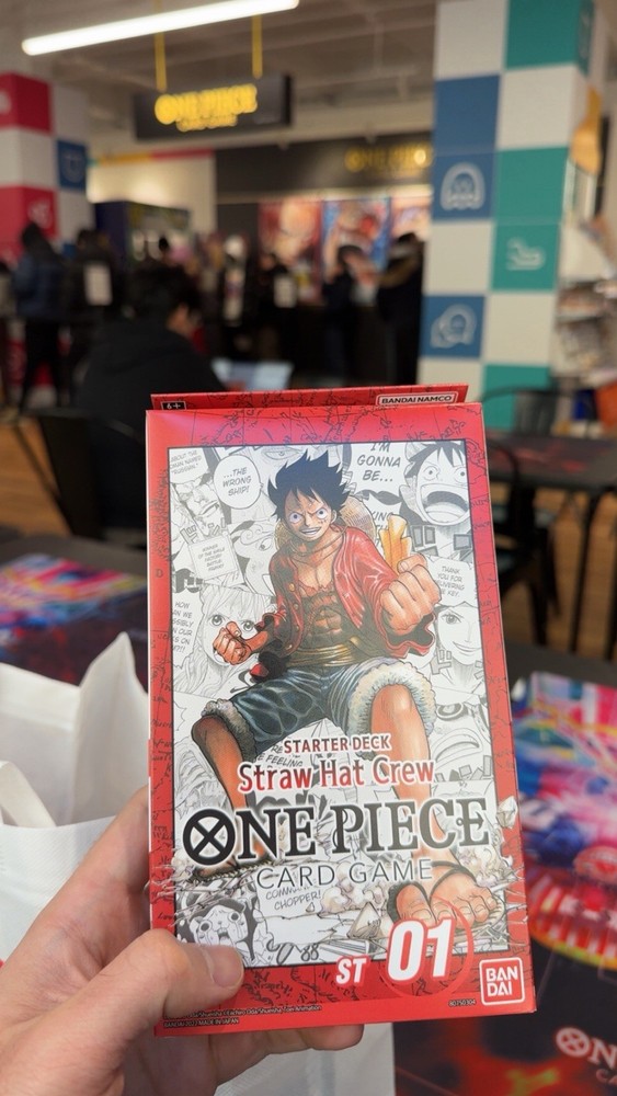 ONE PIECE CARD GAME: STRAW HAT CREW Starter Deck 1 SEALED