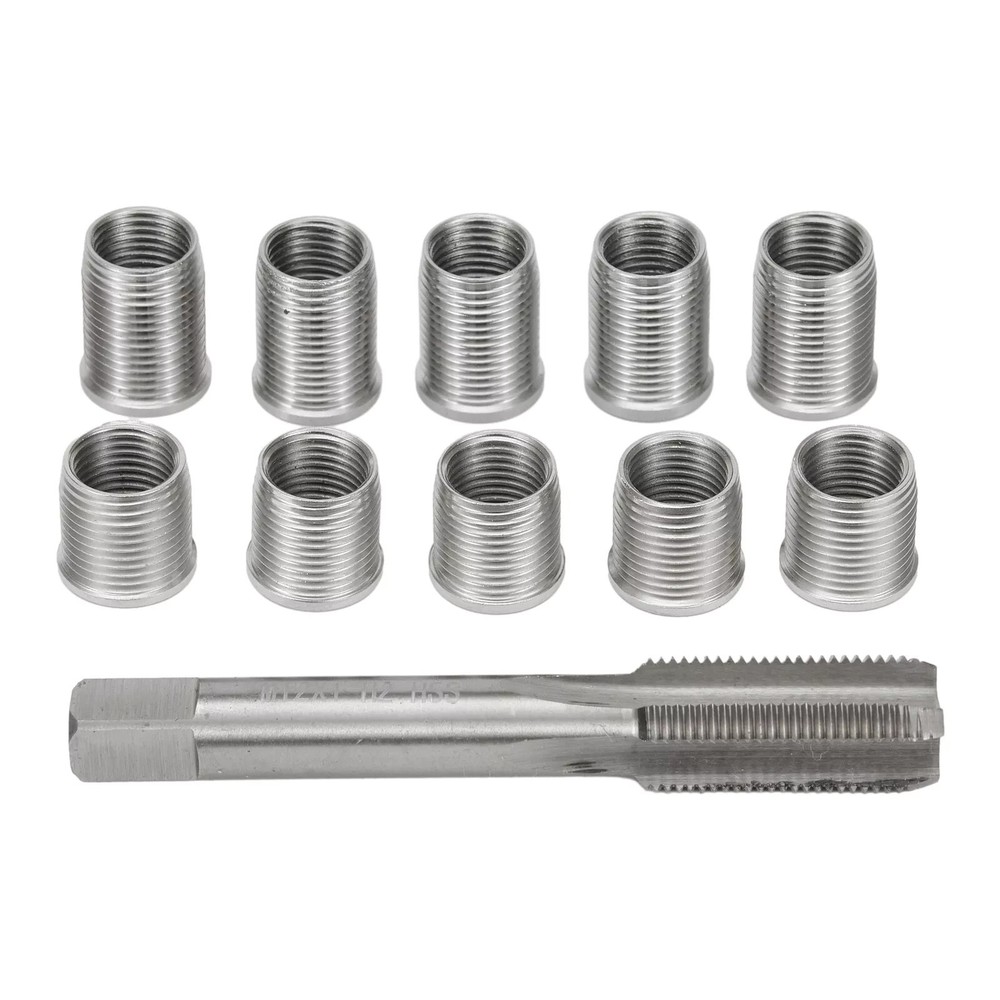1Set Universal Spark Plug Thread Repair Tool Accessories with Thread Inserts