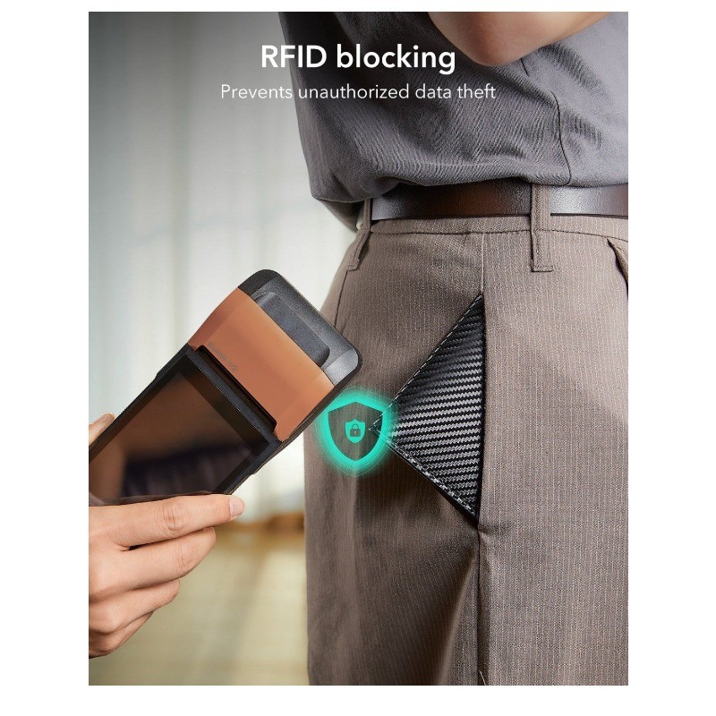 Classic Geo Wallet Men Full Find My Functionality Thin & Lightweight Gift