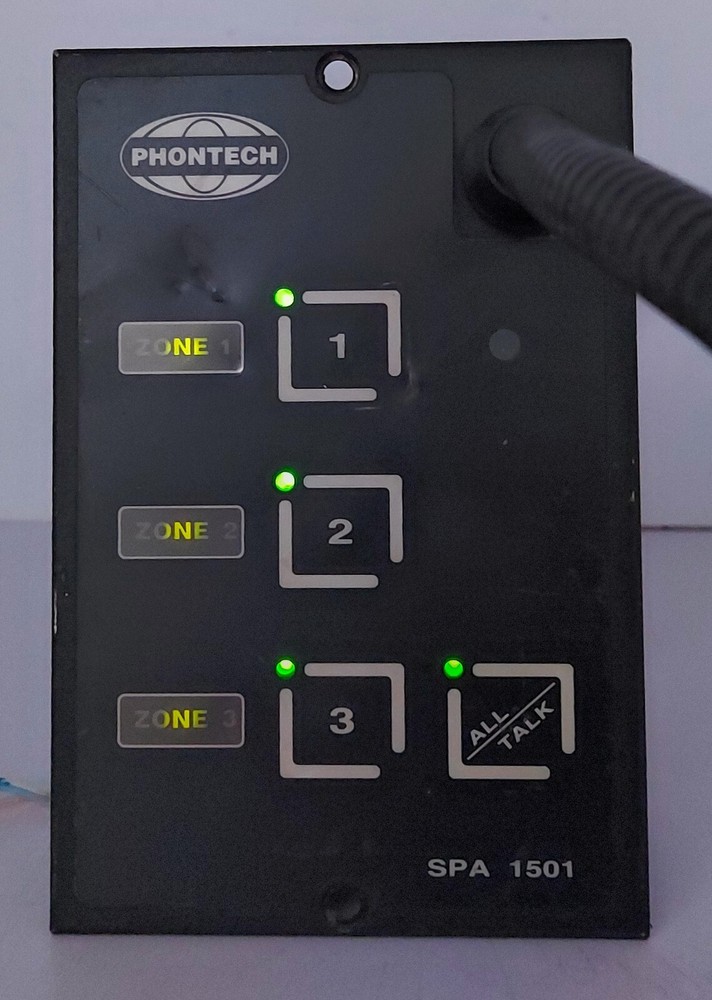 Control Unit with Gooseneck Microphone SPA 1501