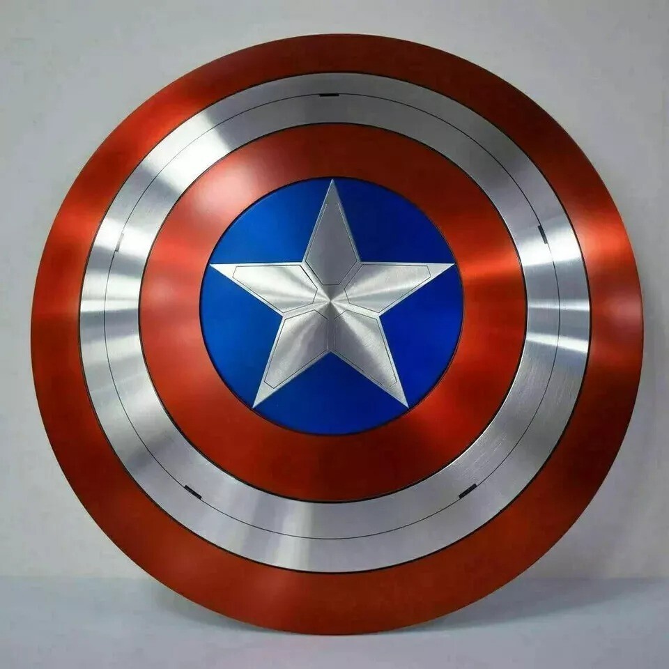 Captain America Shield Marvel Legends 75th Anniversary Avengers Alloy Metal 1:1