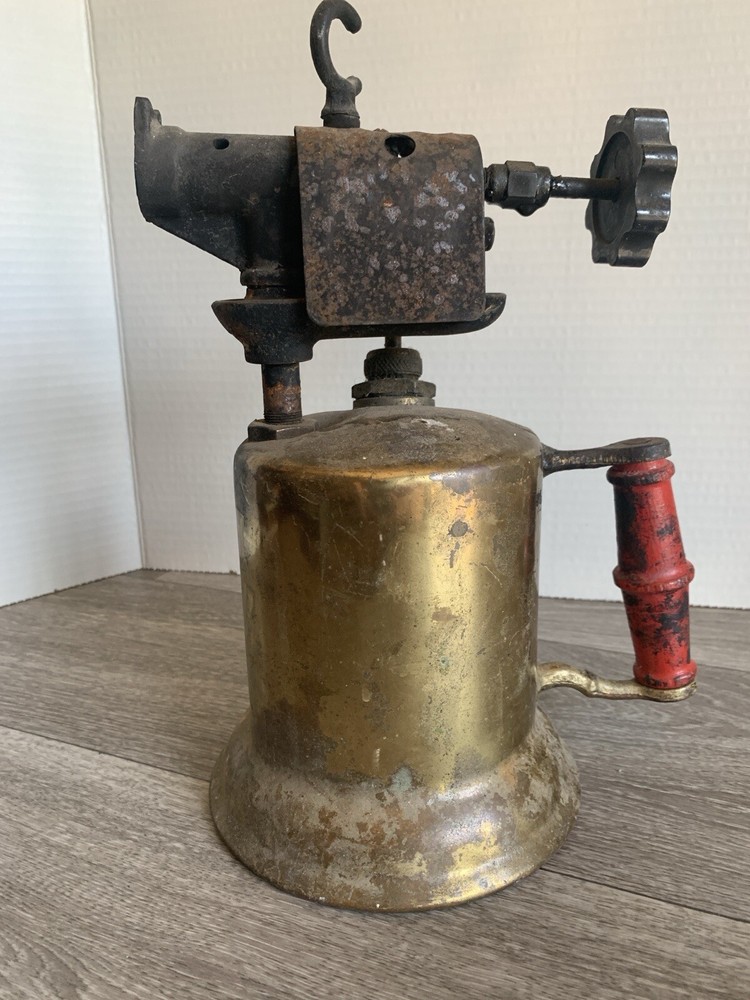 Vintage Brass Blow Torch Collectable Antique