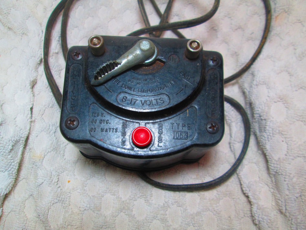 Vtg Lionel 1053 Multi-Control Train Transformer 60 Watts