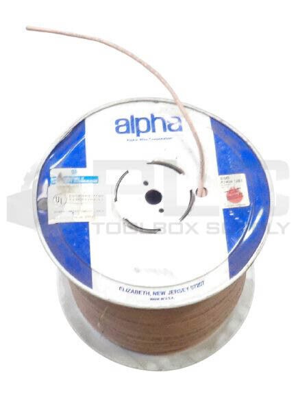NEW ALPHA LL86238 WIRE, PLENUM CABLE NEC-725, 1000 FT.