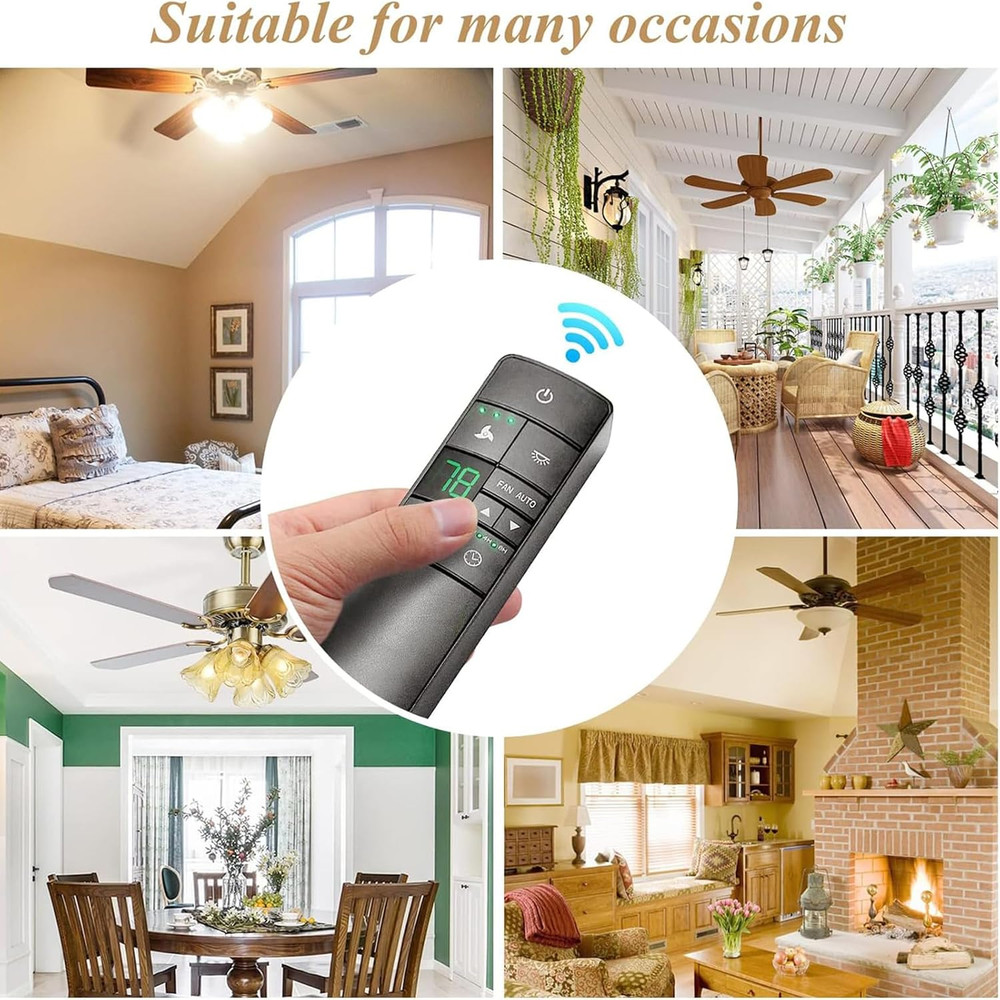Hampton Bay Ceiling Fan Remote Control Replacement for Hampton Bay Home Decorato