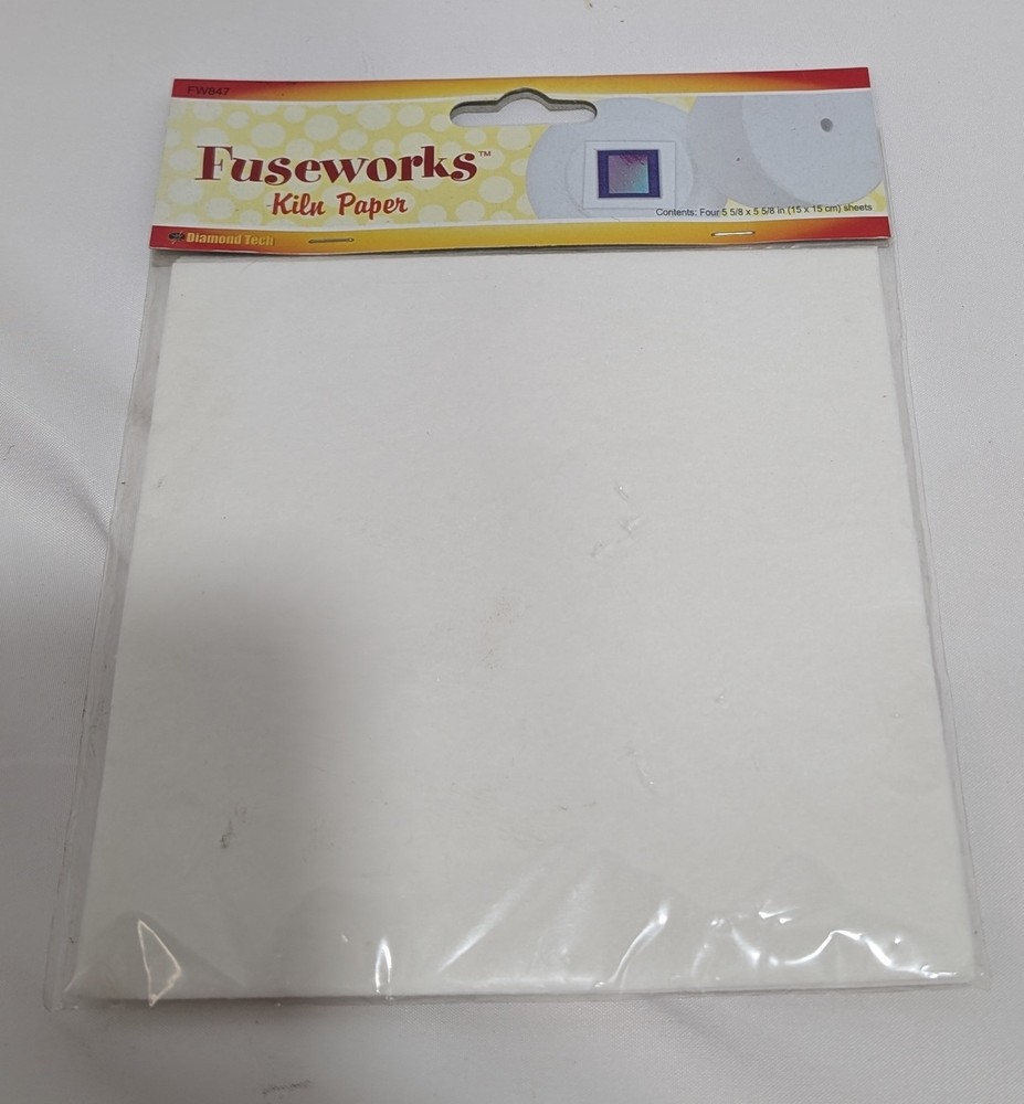 Fuseworks Kiln Paper NIP - 4 Sheets