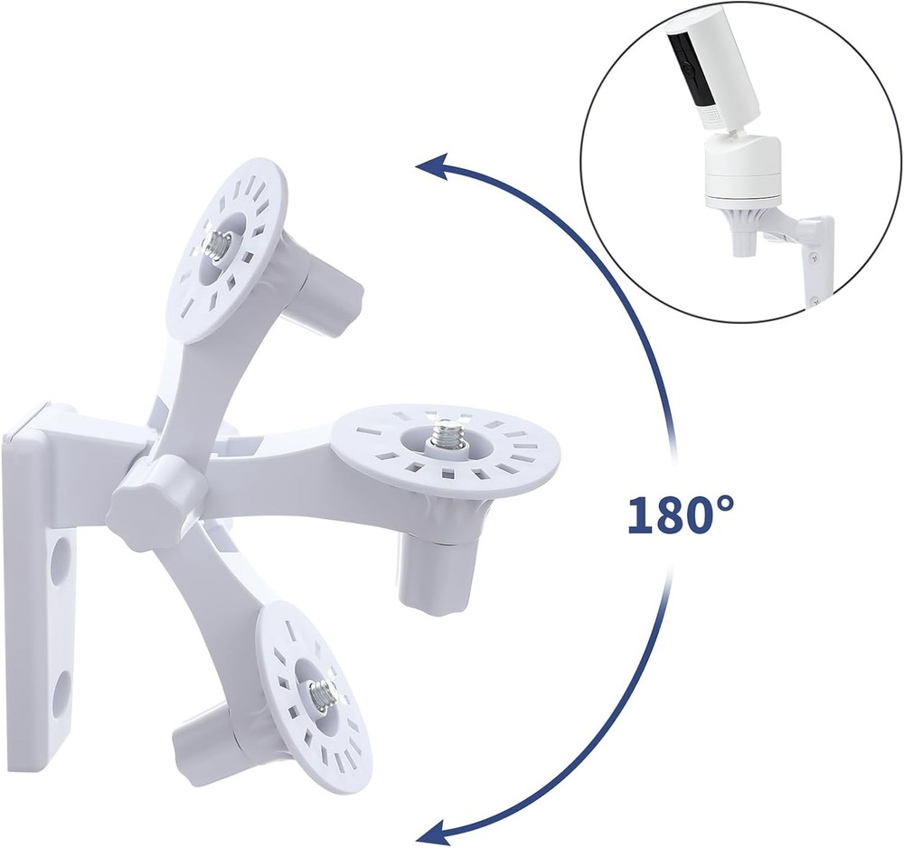 Wall Mount Compatible with Ring Pan Tilt Indoor Camera,Adjustable Wall Mount ...