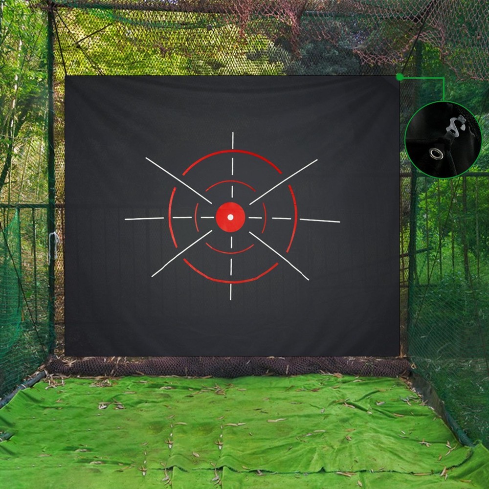 Golf Target Cloth Driving Range Hitting Net for Yard Hitting Practice Indoor