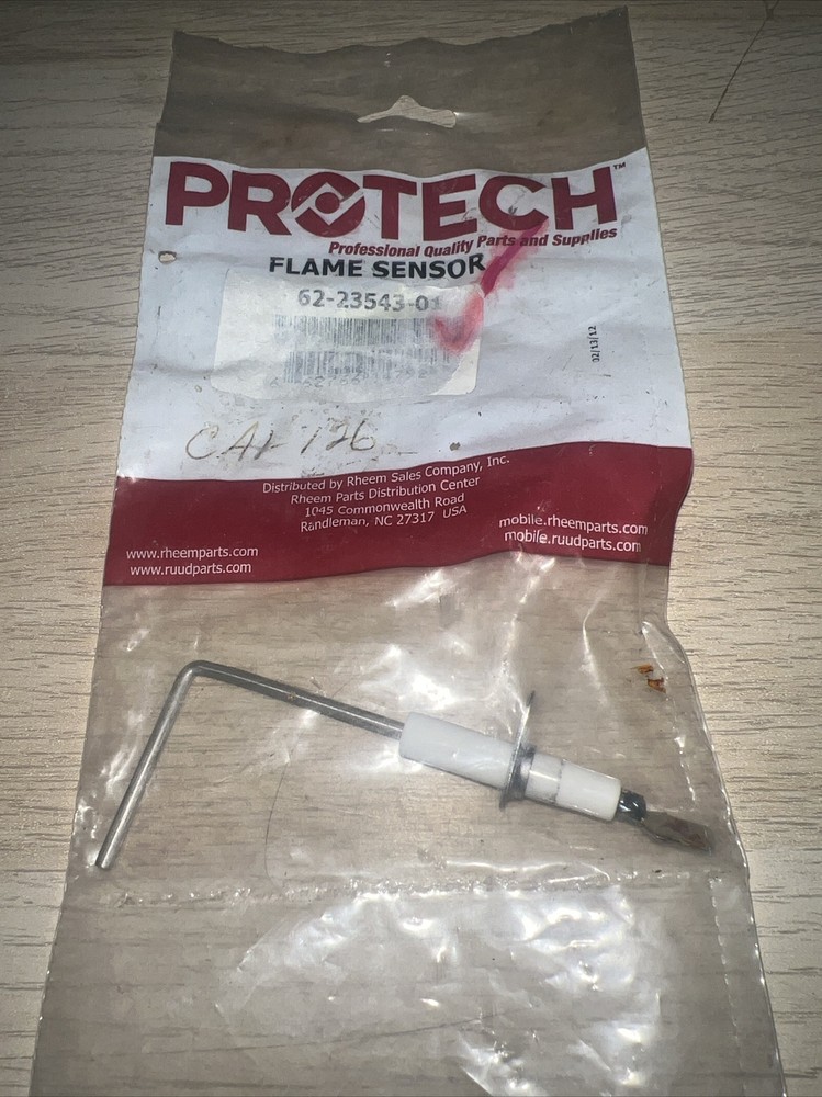 Rheem Ruud 62-23543-01 Flame Sensor Rod