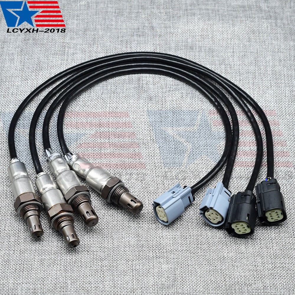 4PCS Oxygen Sensor For Ford Explorer Flex 3.5L V6 2016-2019 Upstream+Downstream