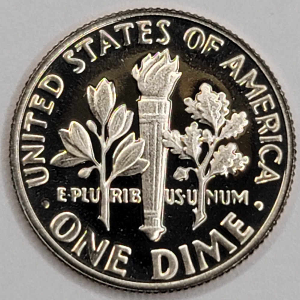 1978 S Gem Proof DCAM Roosevelt Dime - CN-Clad