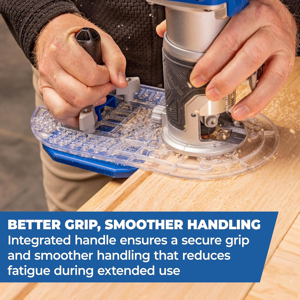 Trim Router Edge Guide - Precision Router Edge Guide Accessory - Durable Attachm