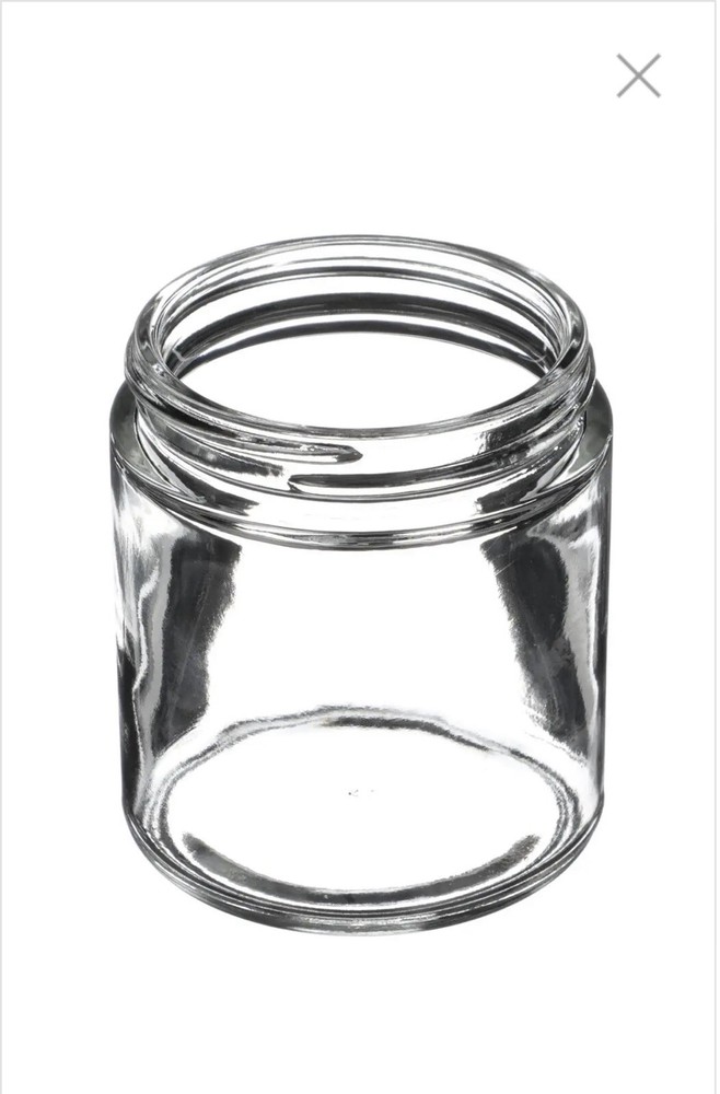 4 Oz Straight Sided Glass Jar - 24/pack