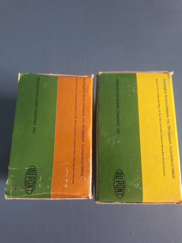 (2) VINTAGE REMINGTON , EMPTY, shell boxes, 12 ga., FREE FREIGHT