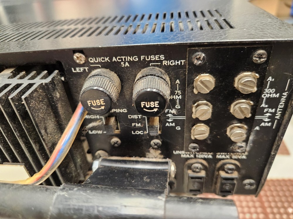 Sansui 5000A Stereo Receiver, TECHNICIAN SERVICED!, SEE LIST BELOW