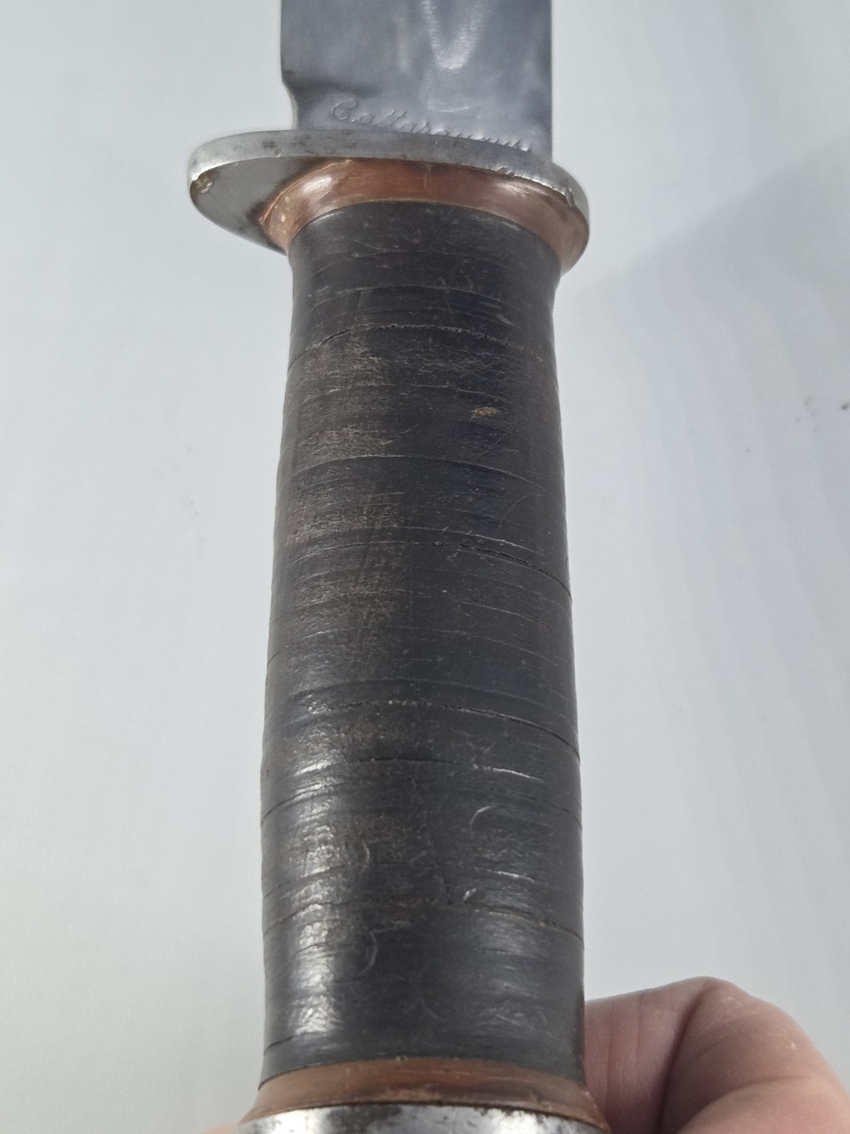 Cattaraugus 225Q US Army Fighting Knife USMC Bowie Army