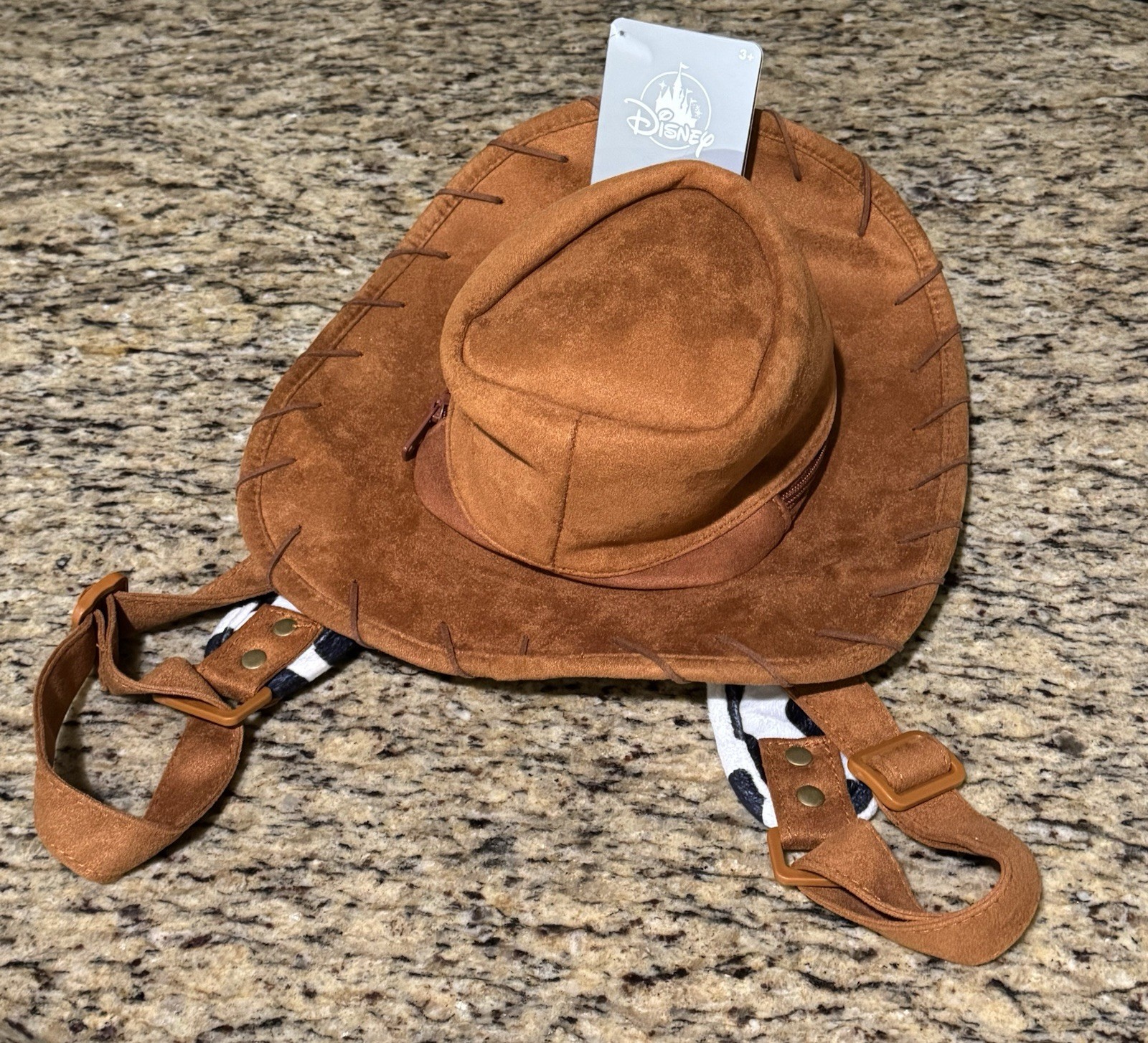 Disney Parks Toy Story Woody Cowboy Hat Backpack Bag NWT