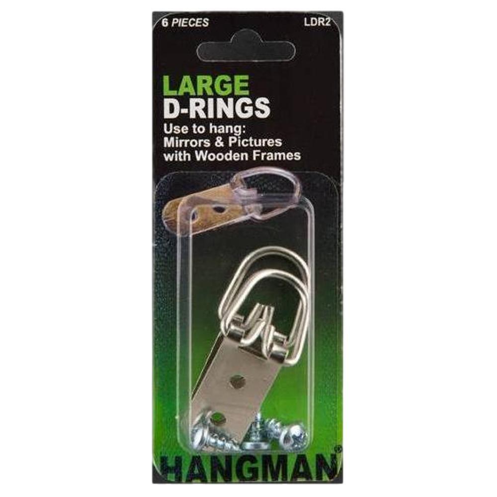 Hangman Large D-Rings 2 Pack