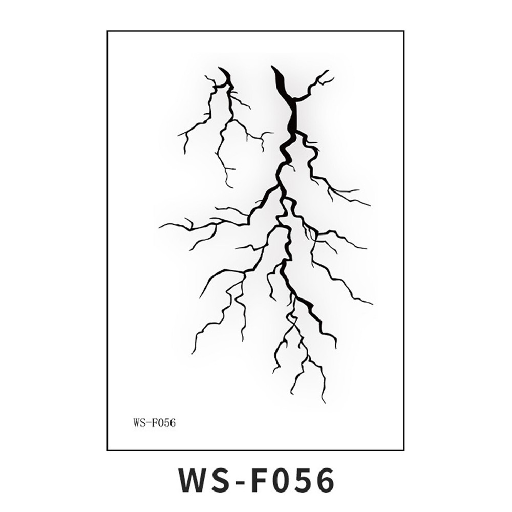 10Pcs Halloween Party Dark Simulation Vascular Cell Temporary Tattoos Stickers