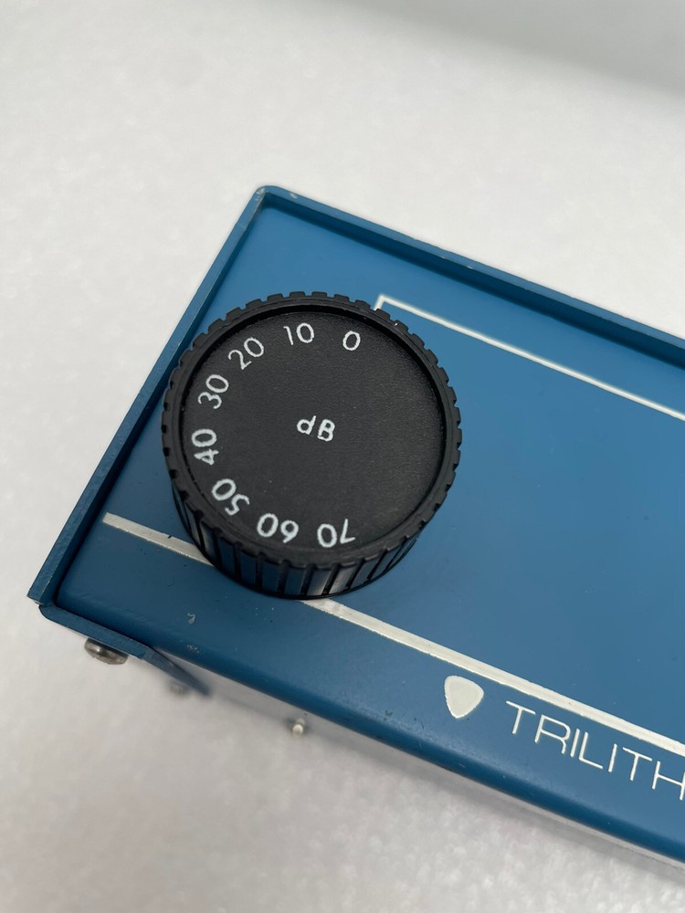 TRILITHIC ATTENUATOR ADJUSTABLE ATTENUATION CONTROL BOX BMA-780 0-10dB
