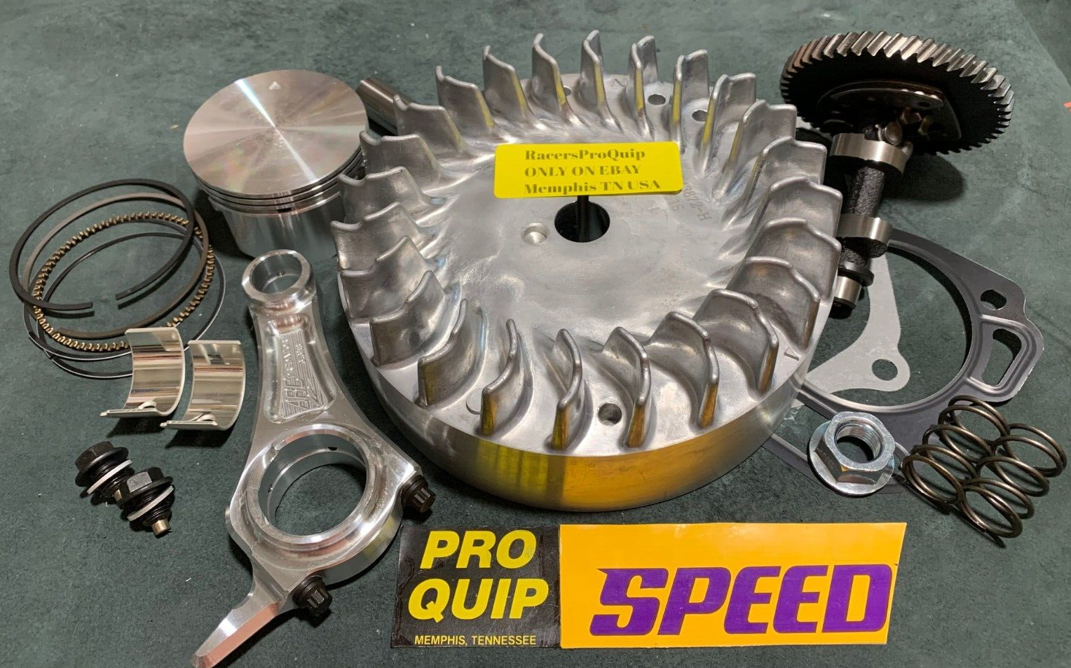 NON-HEMI 212 PREDATOR 6256 Billet Rod, 275 Cam Kit 15hp Bullet Proof Power USA