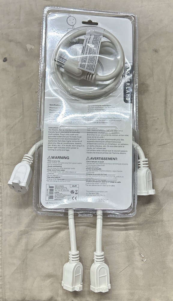 ELECTRO MAN MULTI-OUTLET L1-1-8-UL01