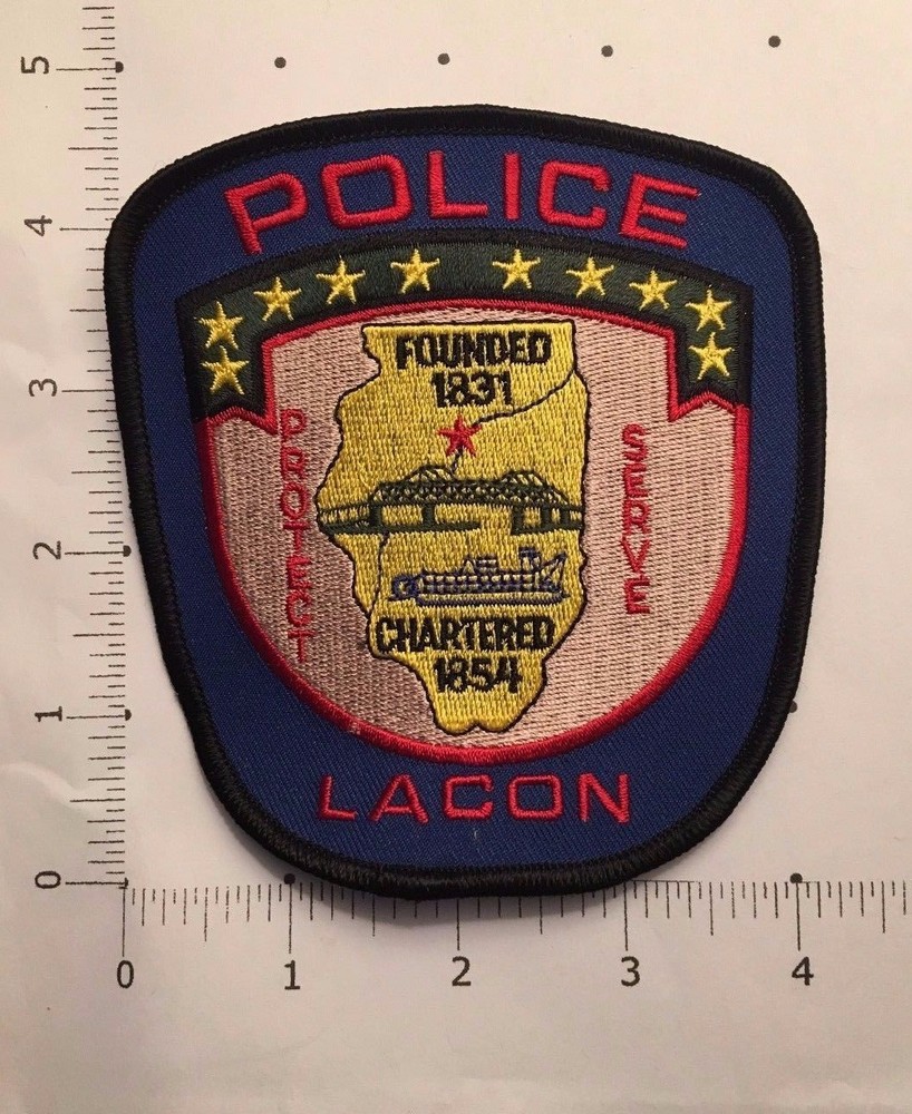 Lacon Police Patch - Illinois
