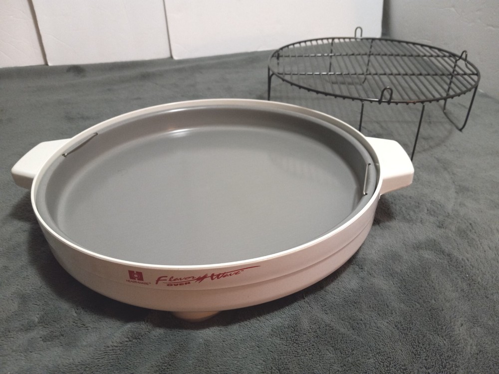 HEARTHWARE Flavor Wave Oven Model 20007 Base, Drip Pan & Rack Replacement Parts