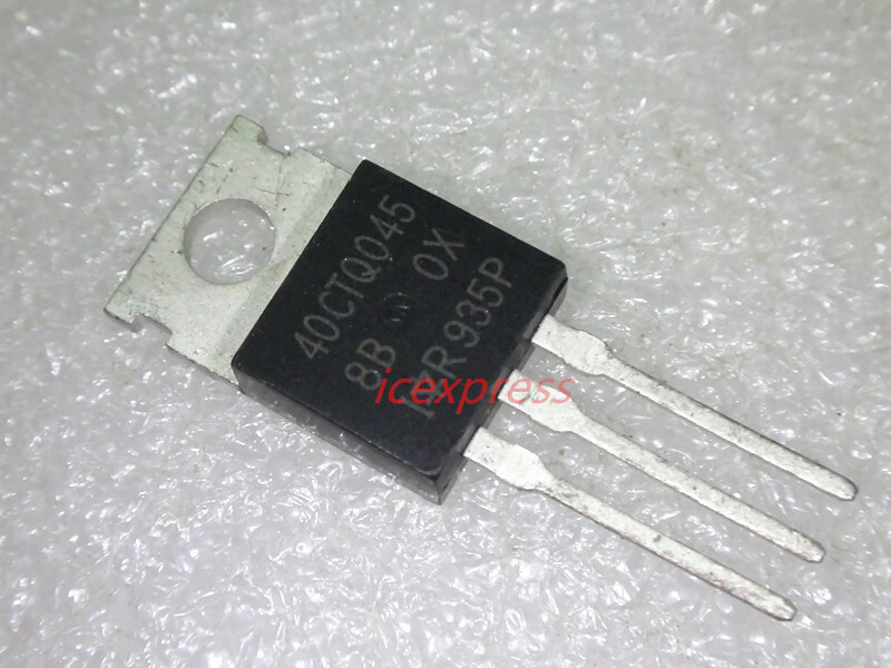 10pcs 40CTQ045 TO-220