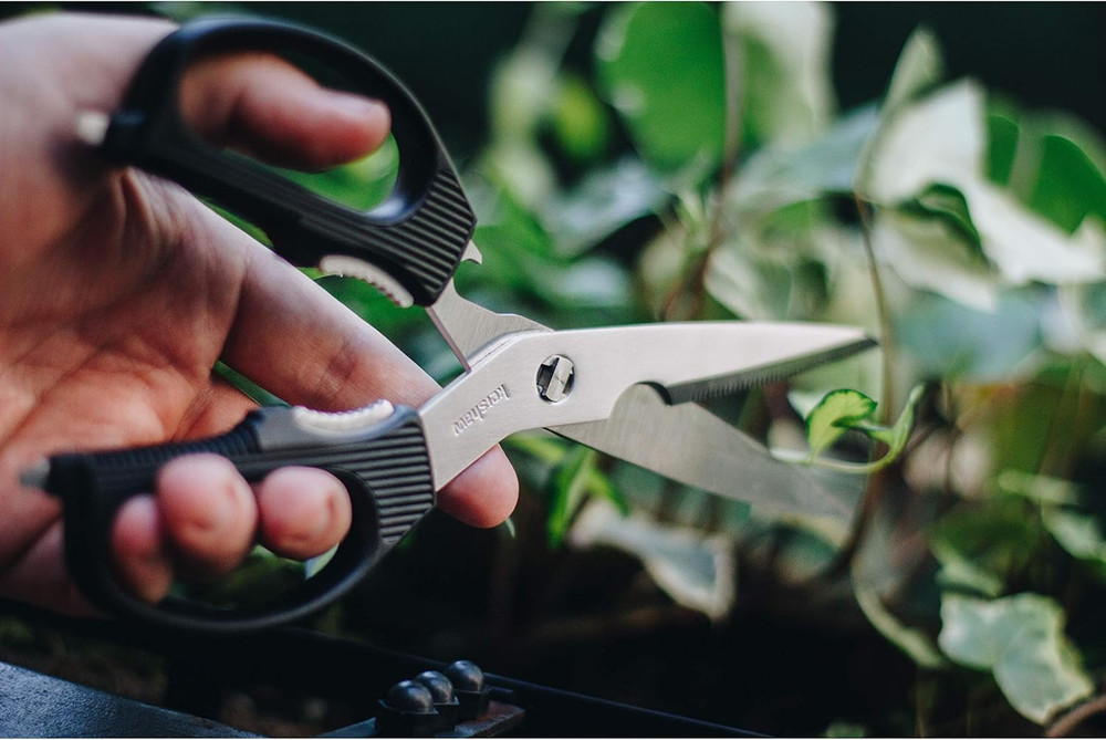 Taskmaster Shears, Black, Multi-Purpose Shears, with 3.5 Inch Stainless Steel Bl
