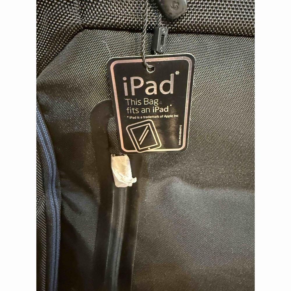 Samsonite iPad Black Backpack Used From Japan