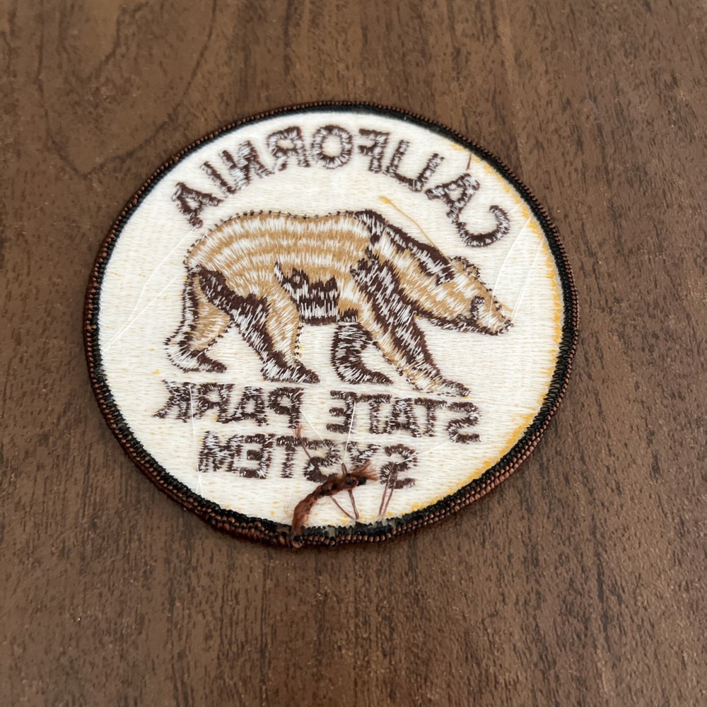 California State Parks Patch Vintage