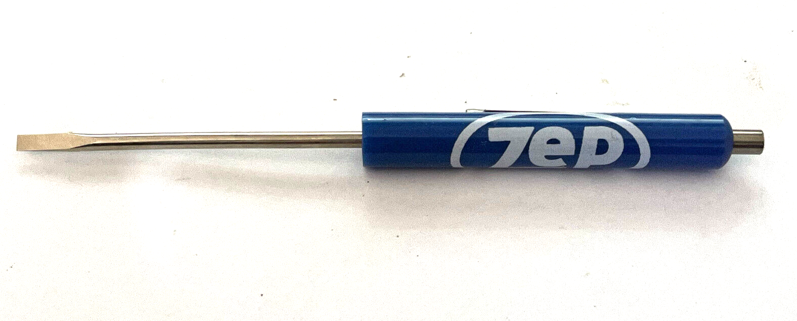 Zep Blue Pocket Screwdriver Slotted w/ Magnet End