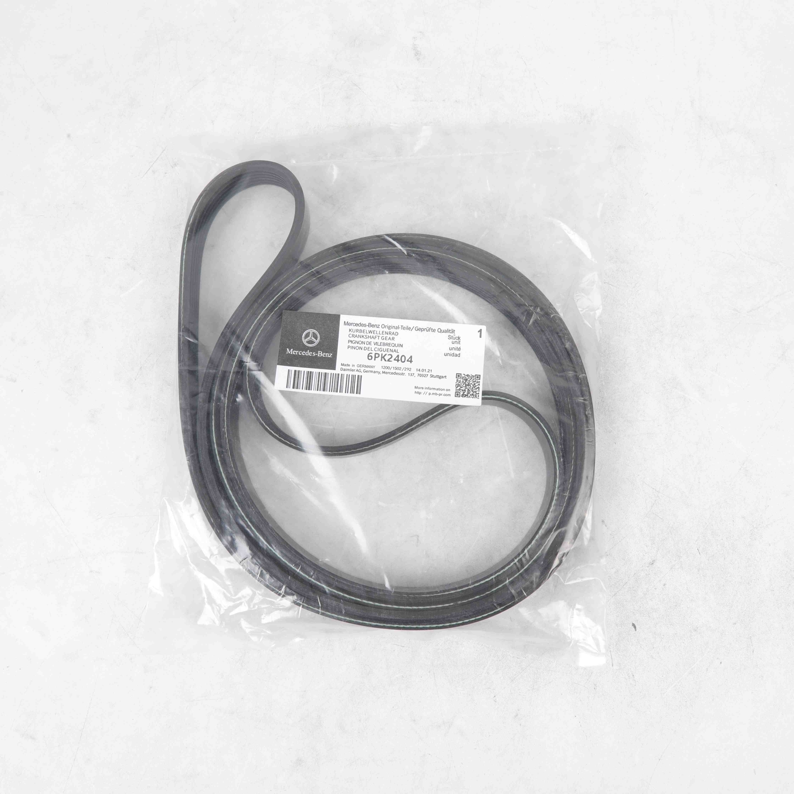 Kit for Mercedes C300 C350 E350 E550 NEW Serpentine Belt Drive A2722000270