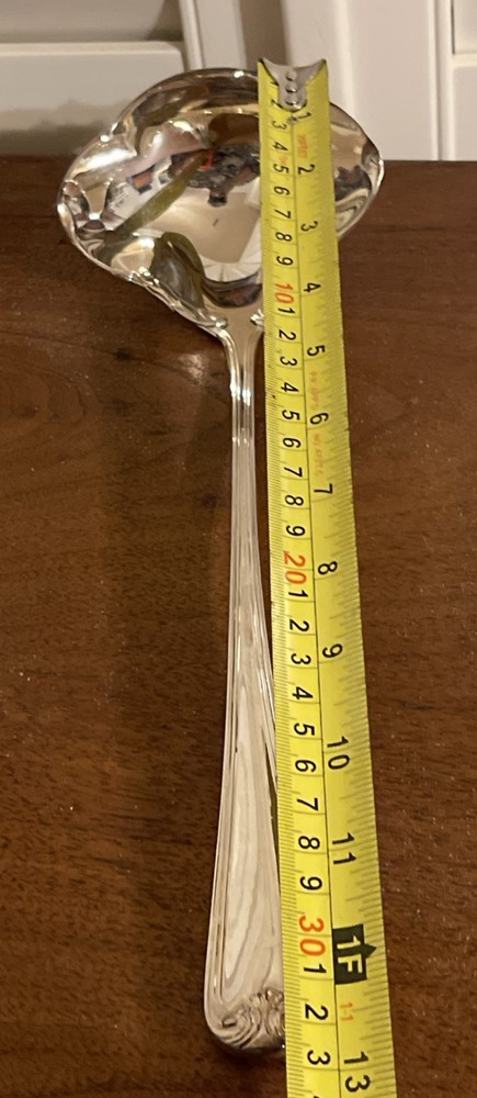 Gorham Heritage Silver Plate Punch Ladle Tureen Serving Spoon Italy 12 3/4”