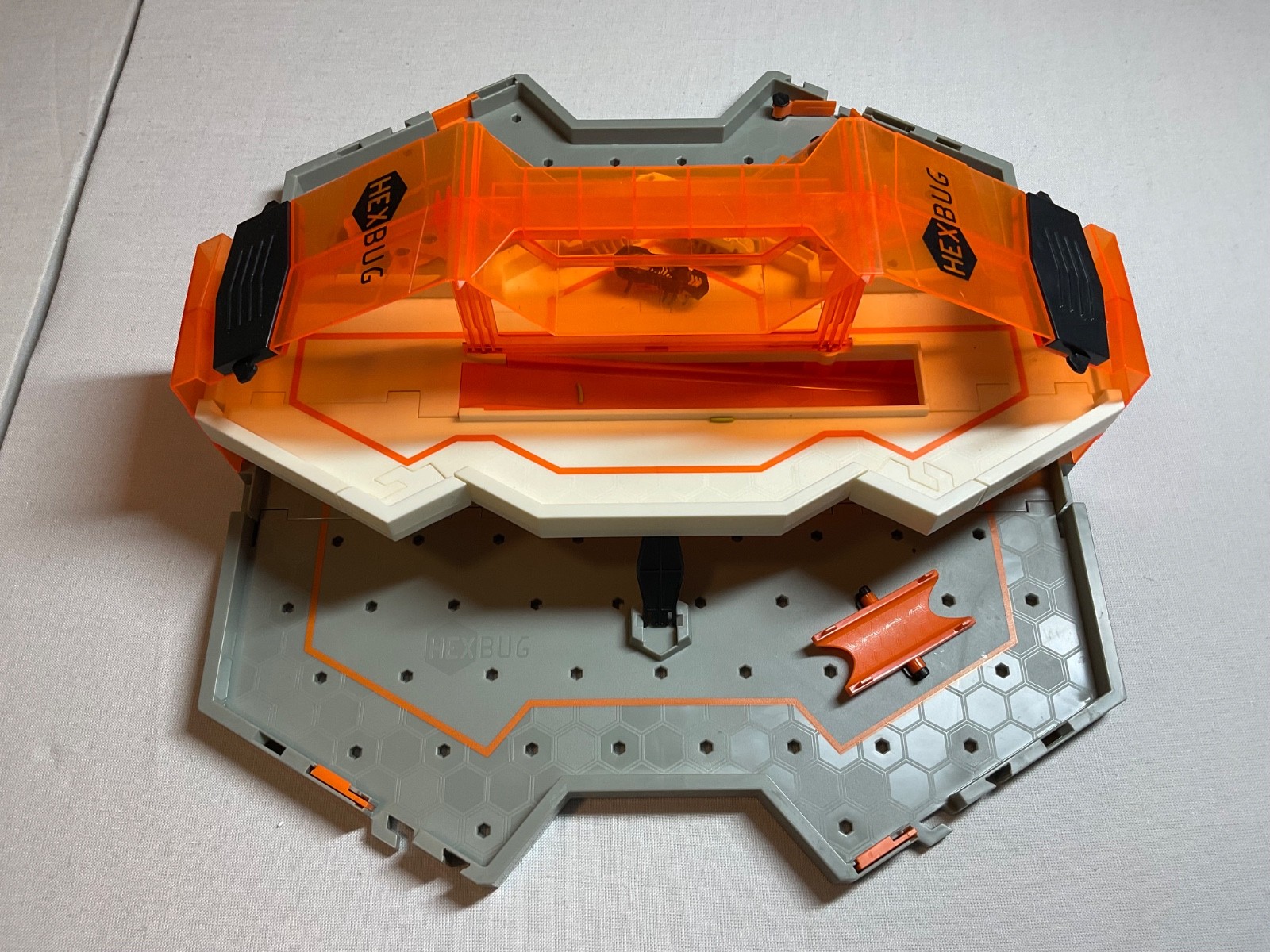 Hex Bug Nano Hive Habitat Playset Track Travel Storage Carry Case Handle