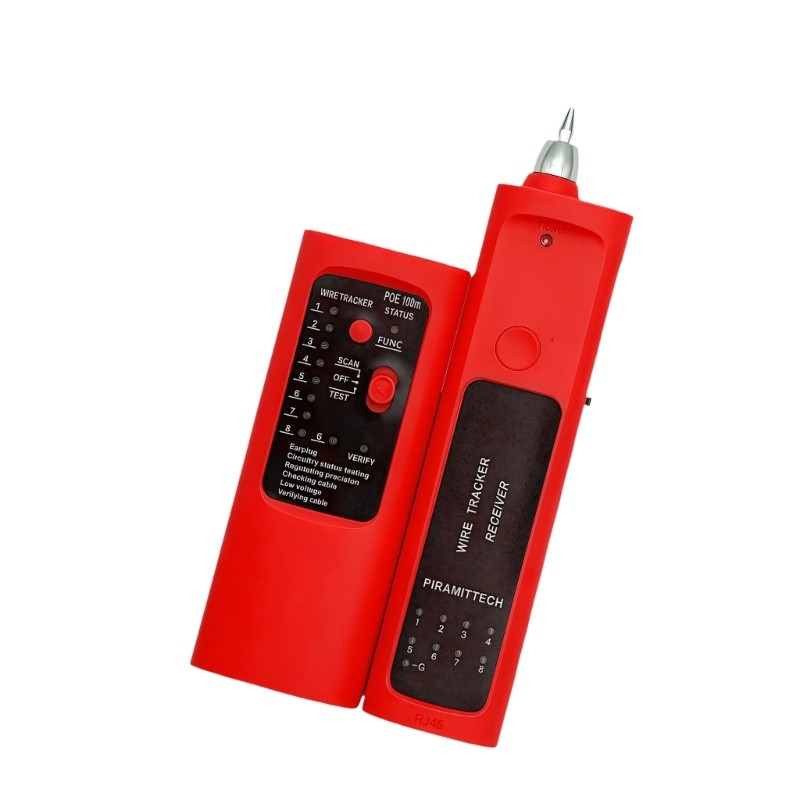 Advanced Networking Cable Tester with 300m Ranges and 8 Sensitivity Adjustment