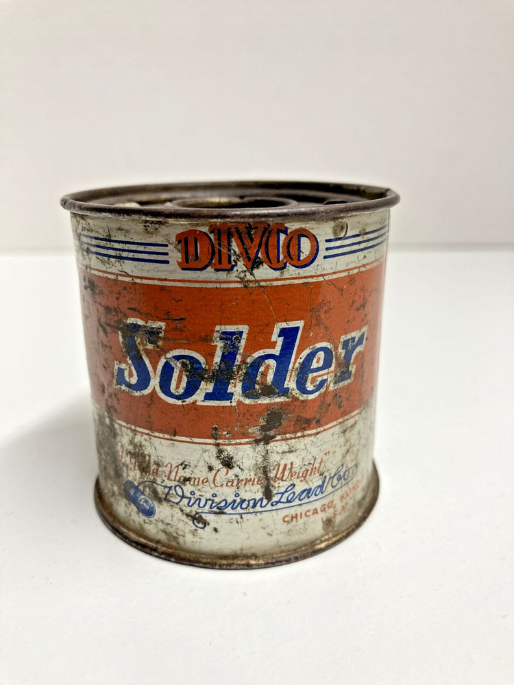 Vintage Divco Solder 8.4 OZ.