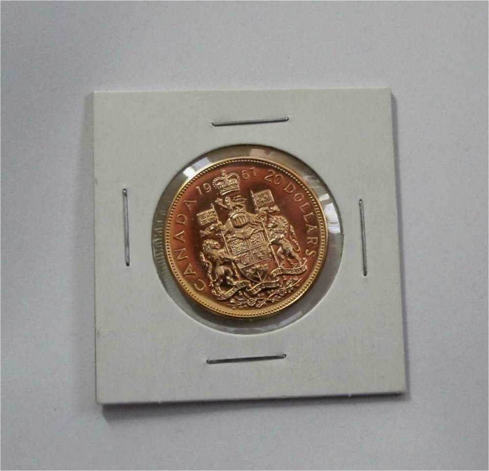 1967 Canada Centennial Confederation $20 Dollars Gold Silver Coin set