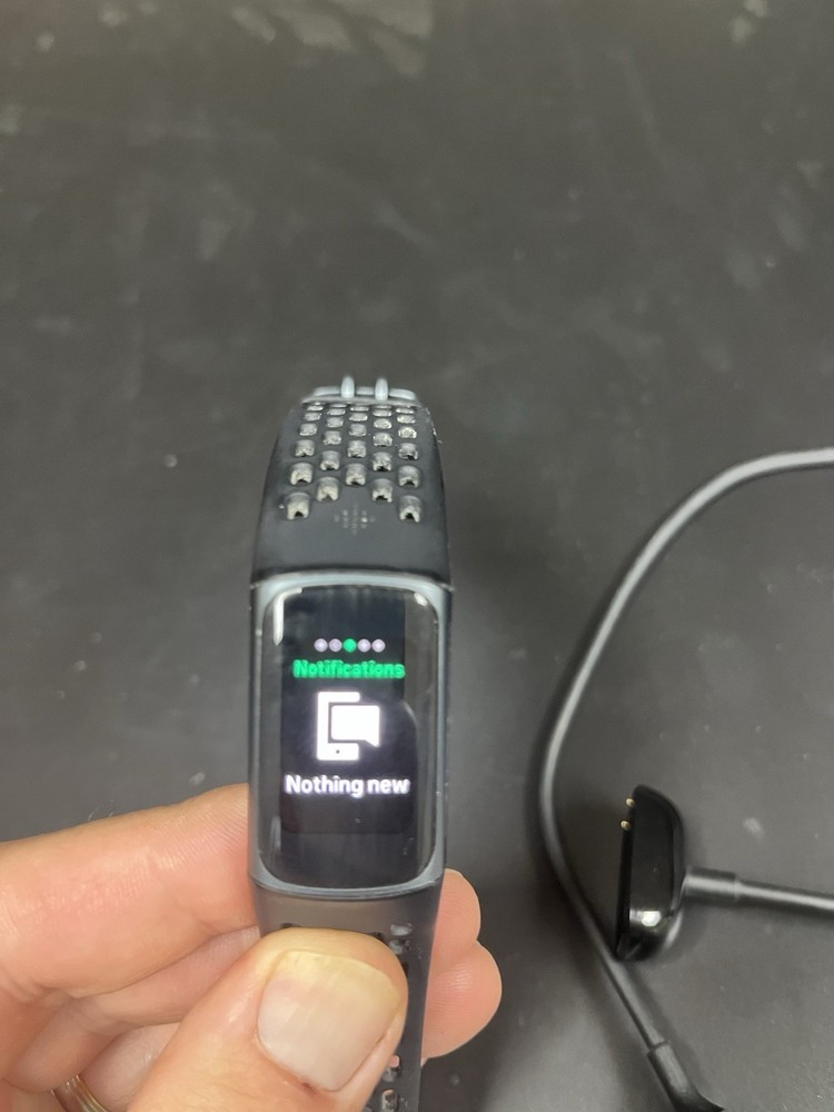 Fitbit with Charger Tested and Working Black
