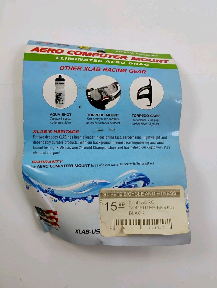 X-Lab Aero Computer Mount Blk